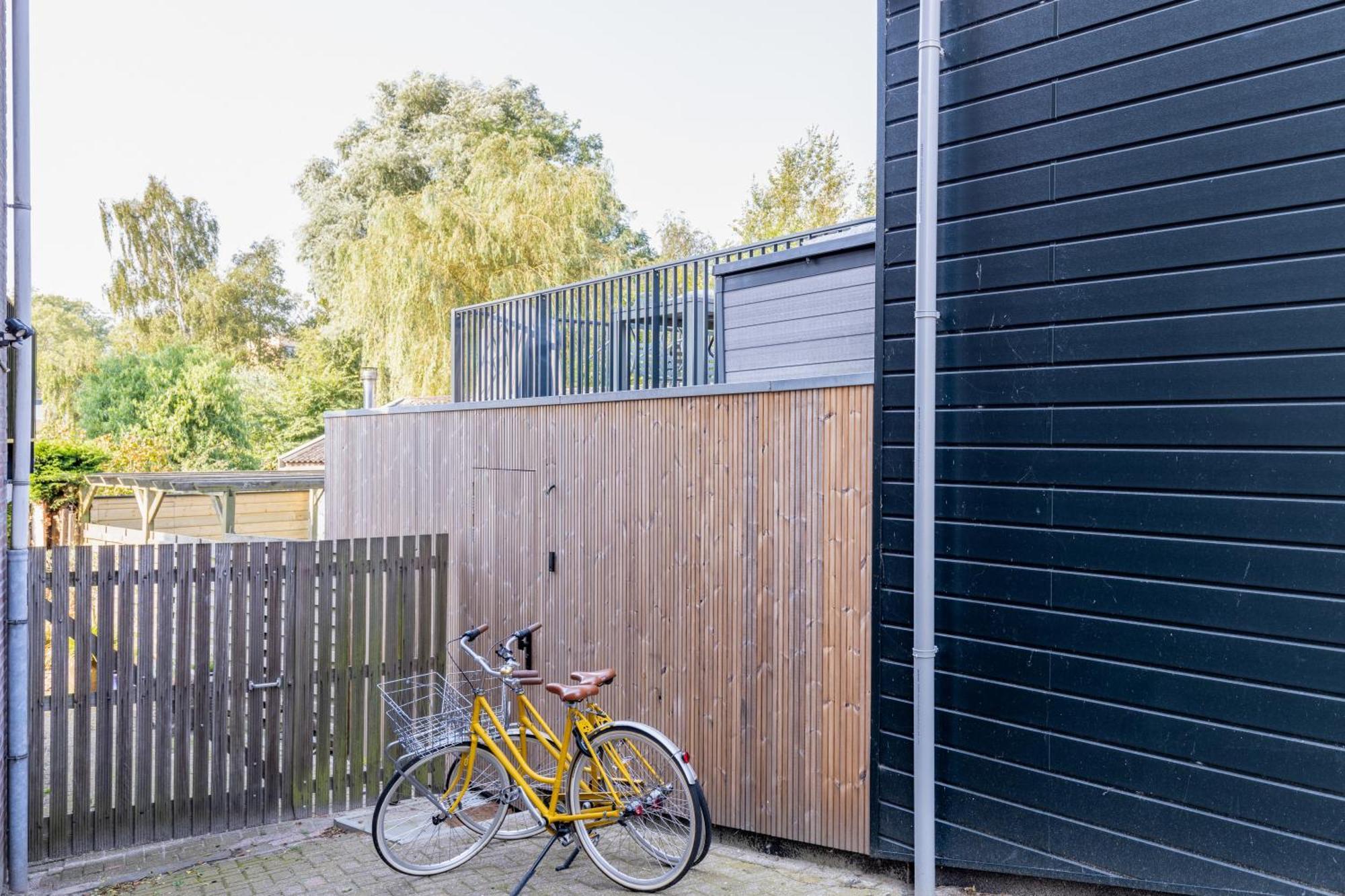 Het Huis Met De Groene Deur Amsterdam Exteriör bild