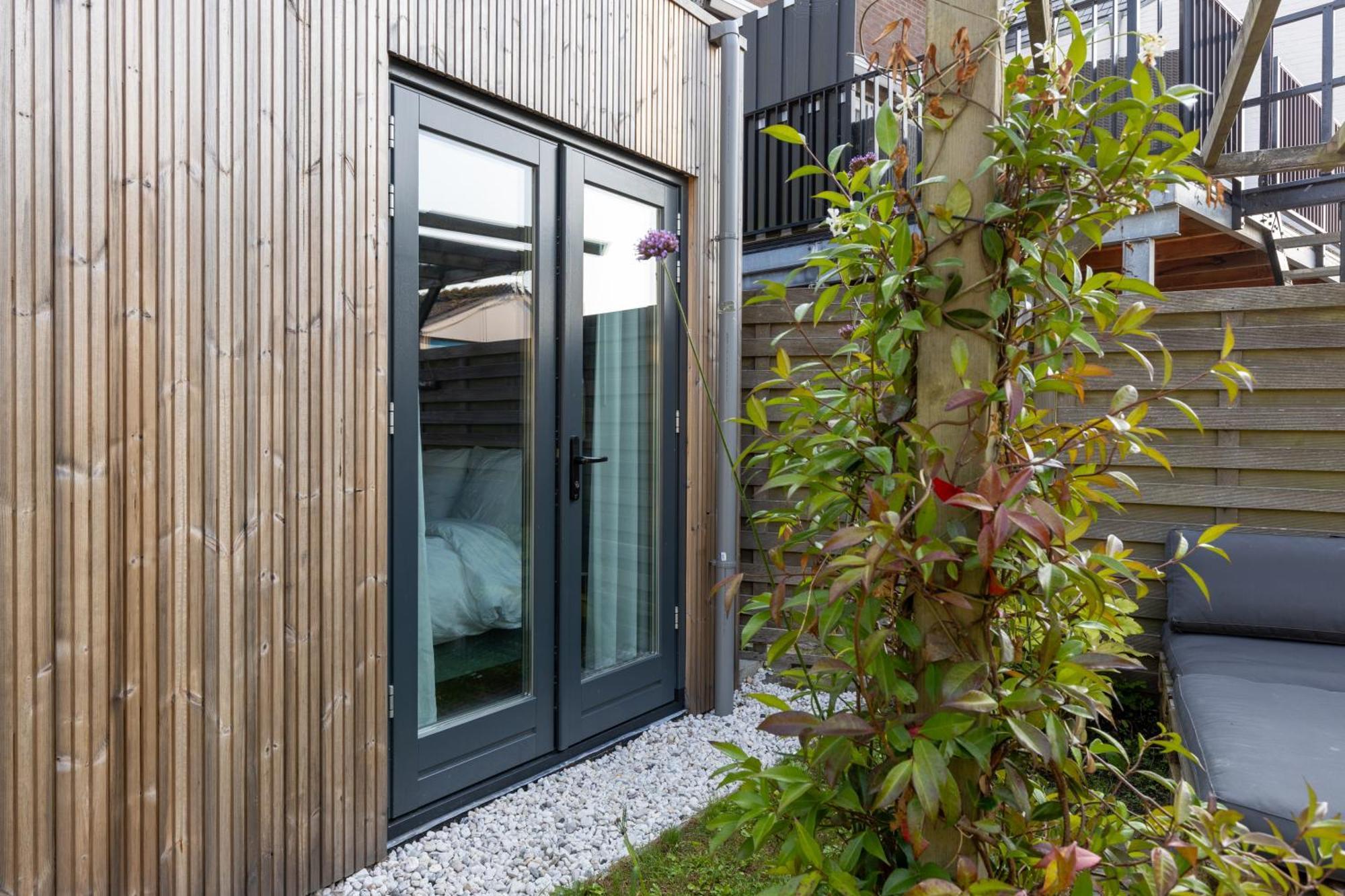 Het Huis Met De Groene Deur Amsterdam Exteriör bild