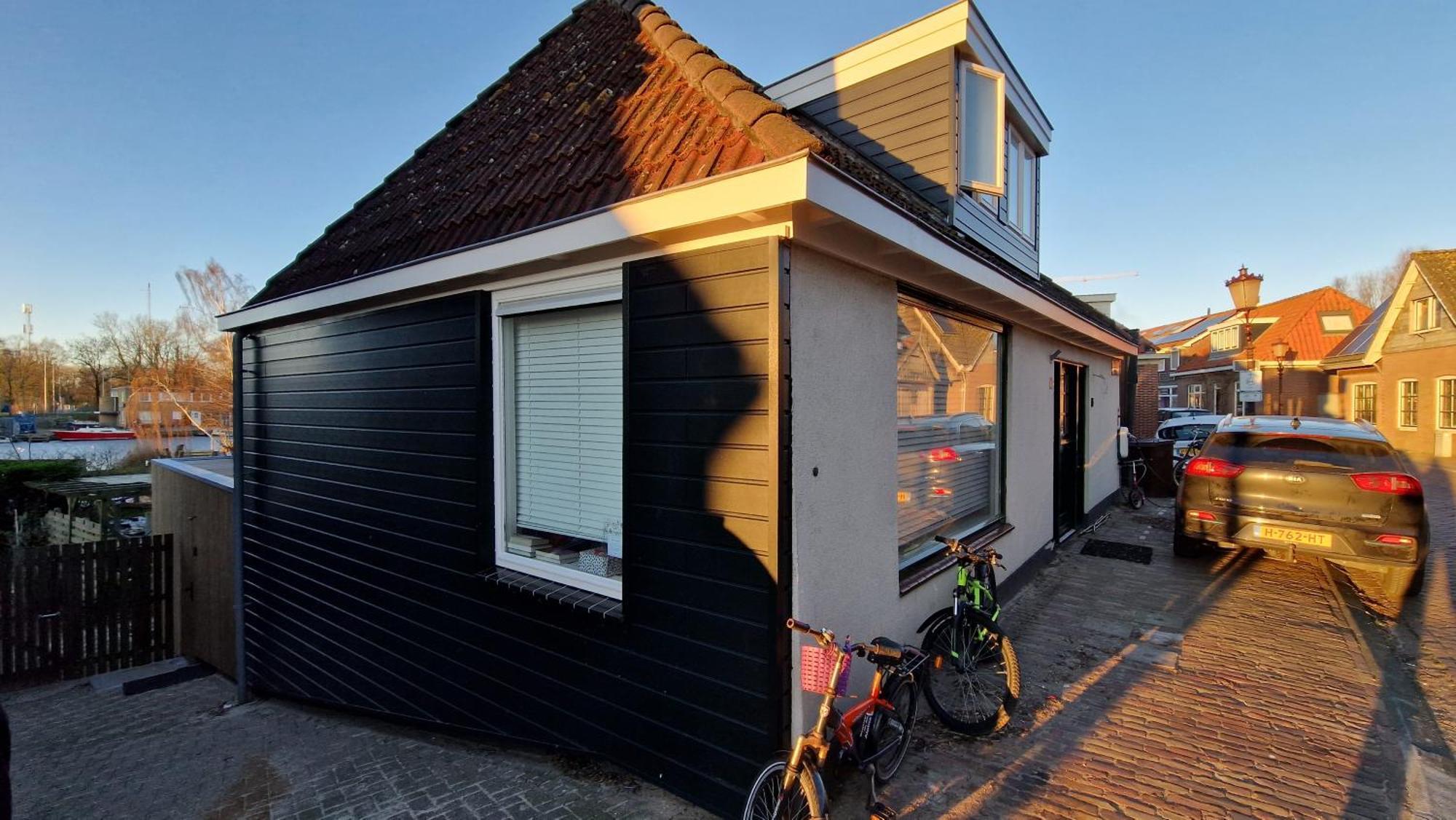 Het Huis Met De Groene Deur Amsterdam Exteriör bild