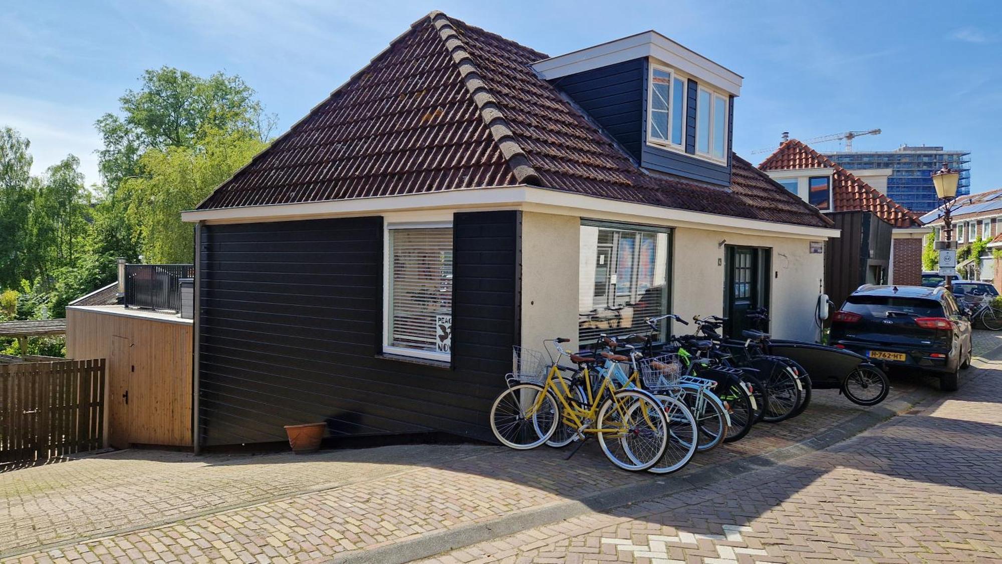 Het Huis Met De Groene Deur Amsterdam Exteriör bild